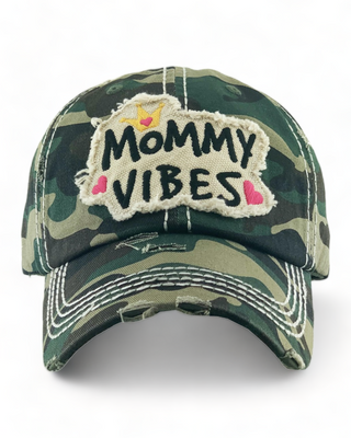 Patch Vintage Baseball Cap (Mommy Vibes)