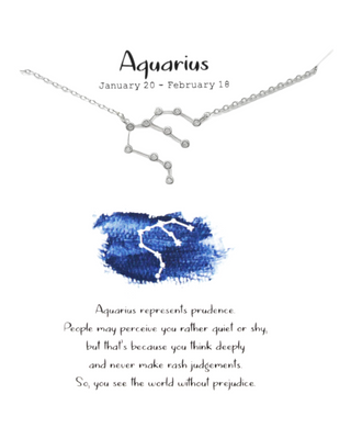 Zodiac Constellation Necklace