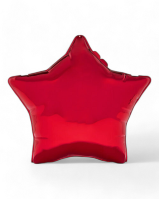 Star-shaped balloon acrylic handbag with a glossy finish