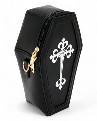 Cross Coffin Crossbody Bag