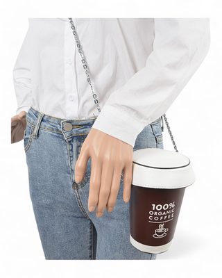 Coffee Cup Crossbody Bag