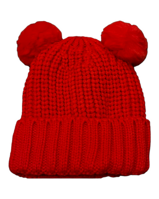 Dual Pom Pom Hat