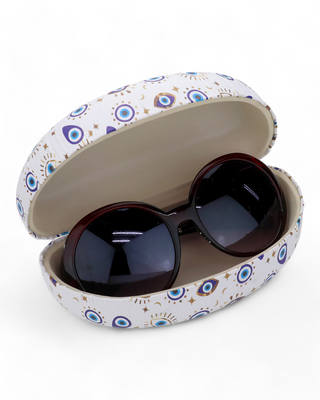 Evil Eye Eyeglass Case