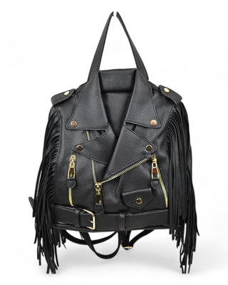 Fringe Moto Chic Backpack