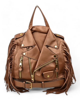 Fringe Moto Chic Backpack