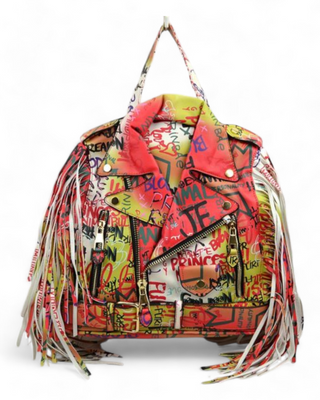 Fringe Moto Chic Backpack