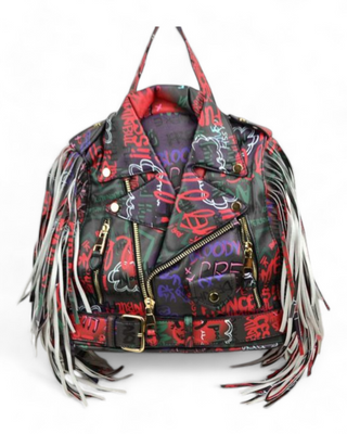 Fringe Moto Chic Backpack