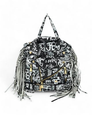 Fringe Moto Chic Backpack