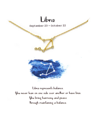 Zodiac Constellation Necklace