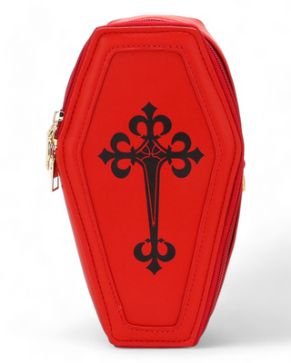 Cross Coffin Crossbody Bag