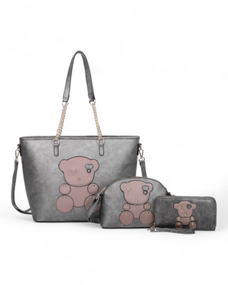 Teddy Bear 3 Bag Set